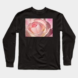 Pink Rose Greeting Card Long Sleeve T-Shirt